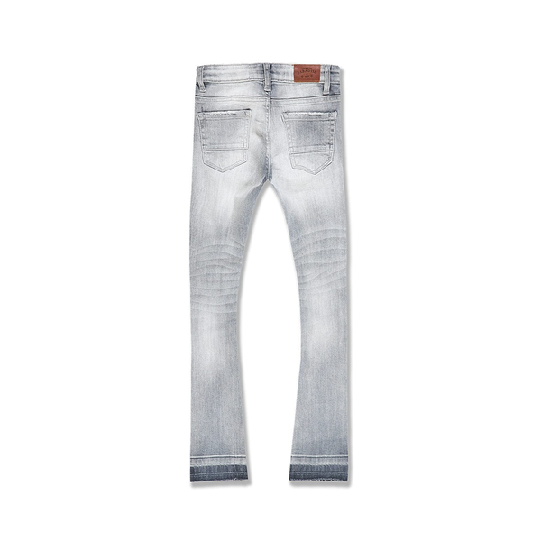 Kids Jordan Craig Stacked SYIP Denim-Cement Wash-JTF2117K