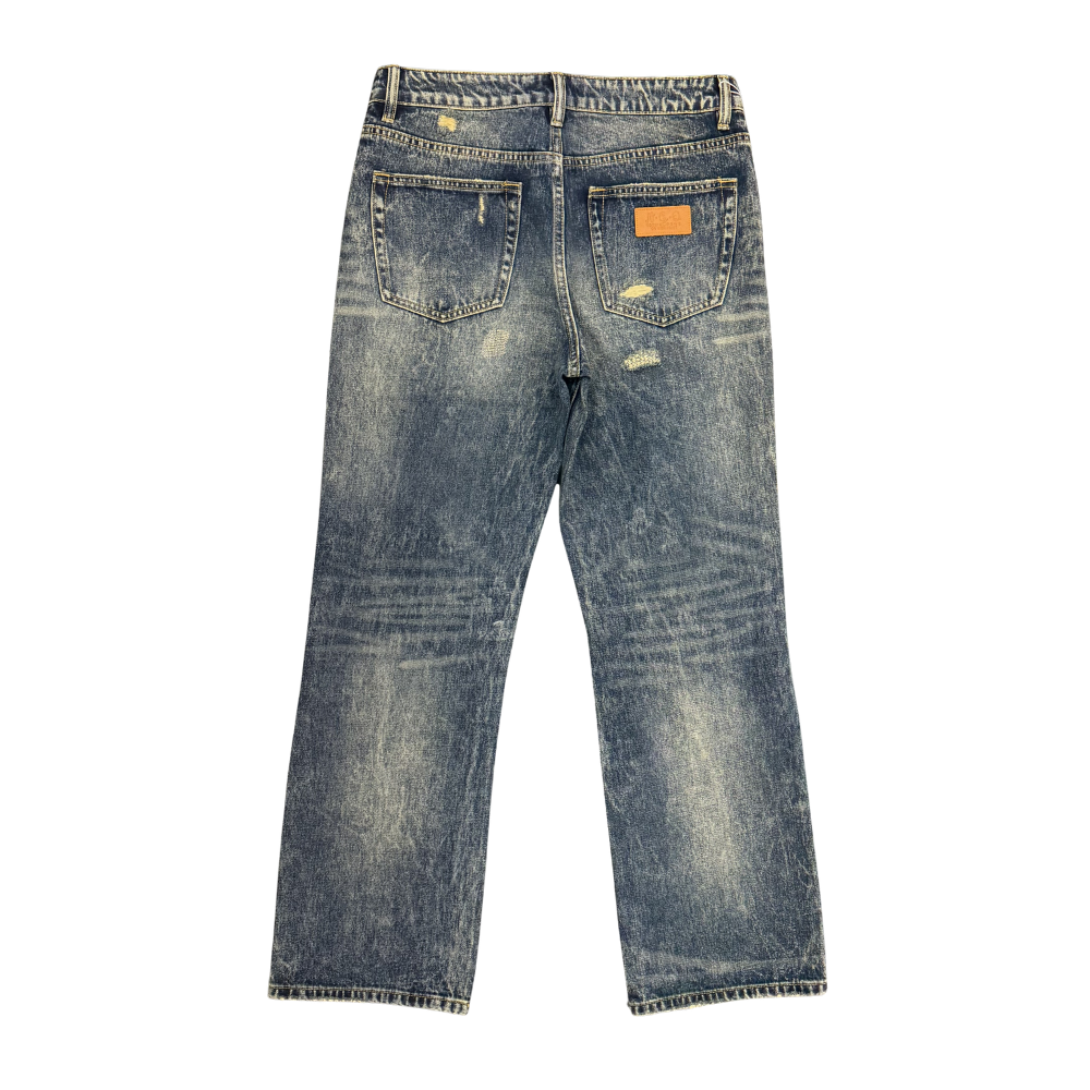 Nothing Grows Overnight Timeless Denim Jeans-Blue Wash - NGO-FW25-1022