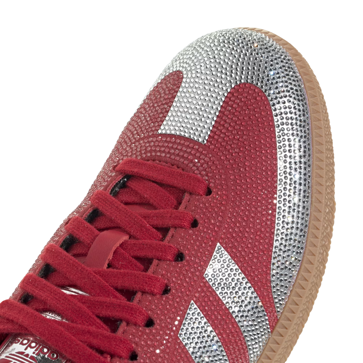 Women's adidas Samba OG 'Team Varsity Red/Rhinestone' - KI8132