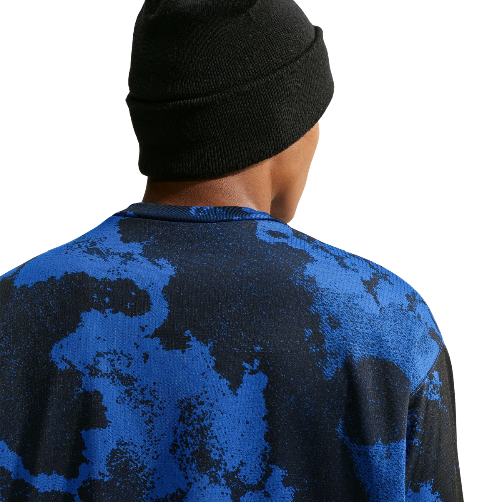 Nike Air Men's Long-Sleeve All-Over-Print Jersey-Game Royal - IM5815-480