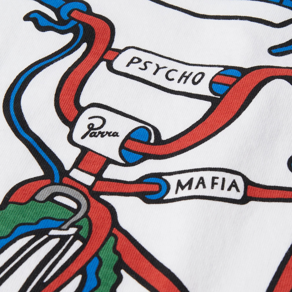 Parra Bike Hammer Long Sleeve T-Shirt - White - 56320