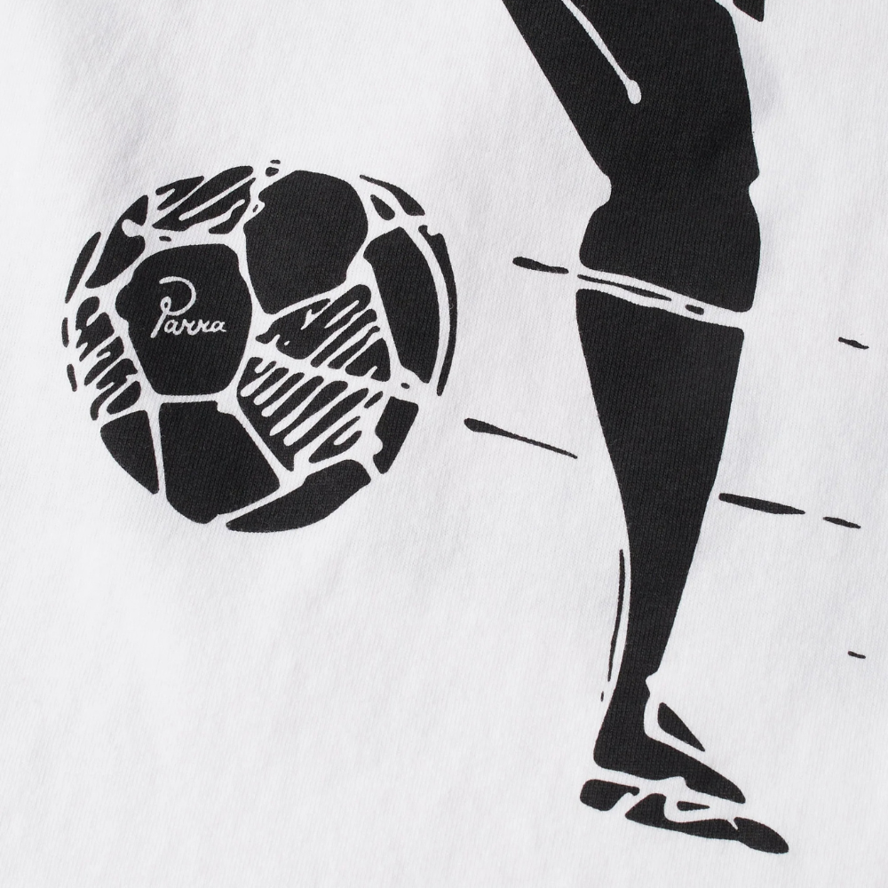 Parra Kicked Around T-Shirt-White - 55455