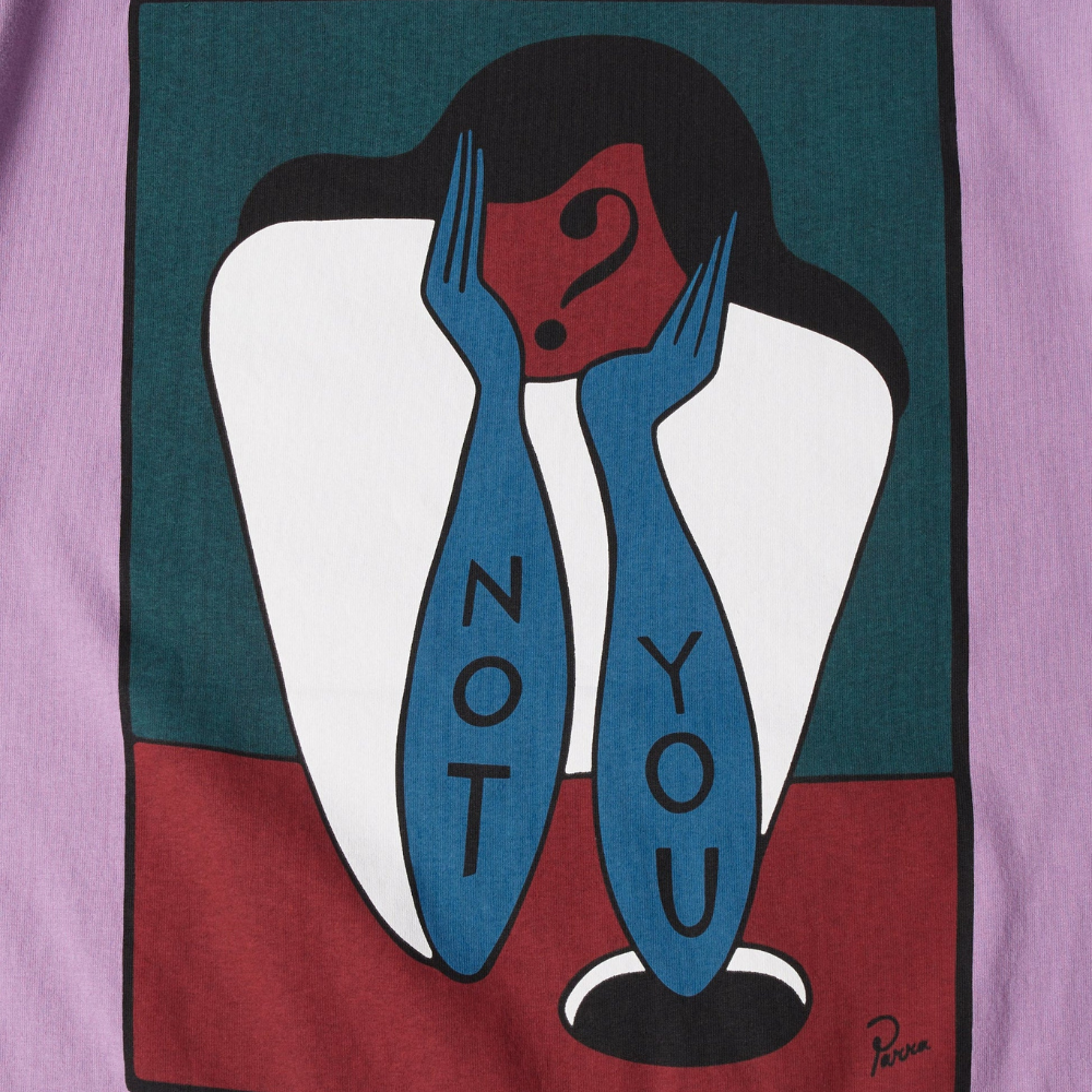 Parra Not You T-Shirt - Purple - 55350