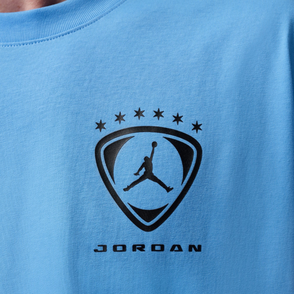 Jordan Brooklyn T-Shirt- University Blue- IO0010-412