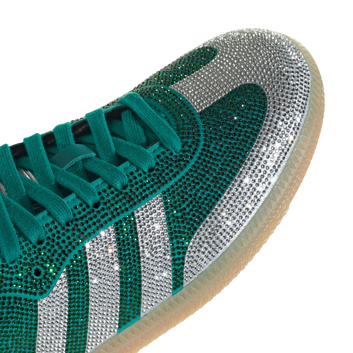 Women's adidas Samba OG 'Equipment Green/Rhinestone' - KJ7489