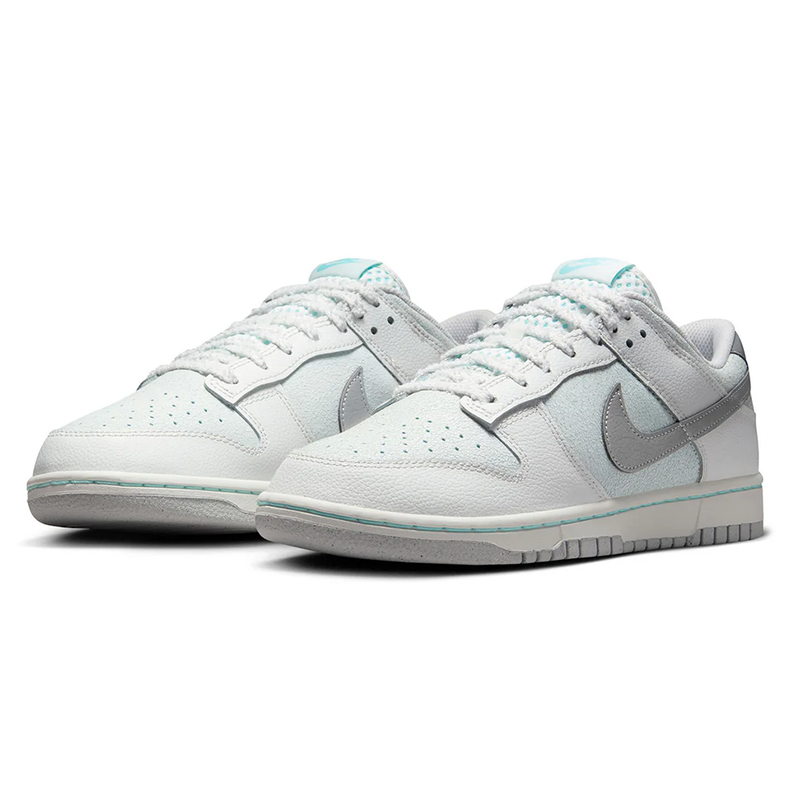 Nike Dunk Low Retro SE -Summit White/metallic Silver-glacier Ice-HQ3619-121