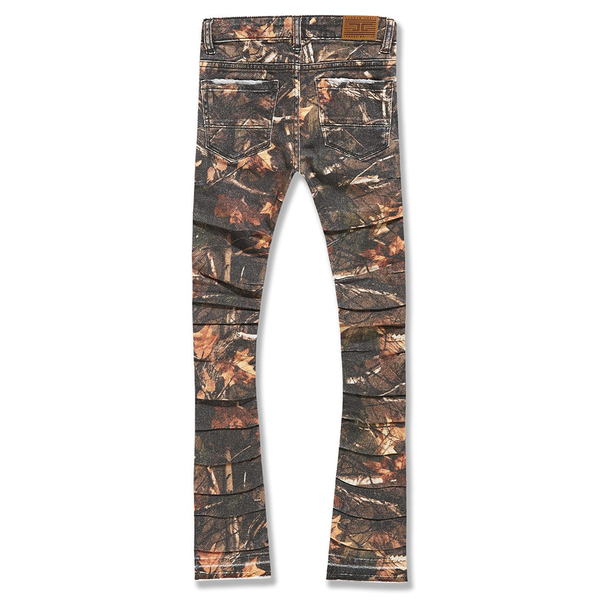 Jordan Craig Martin Stacked-Ripple Effect Denim-Timber Shade-JTF1157C