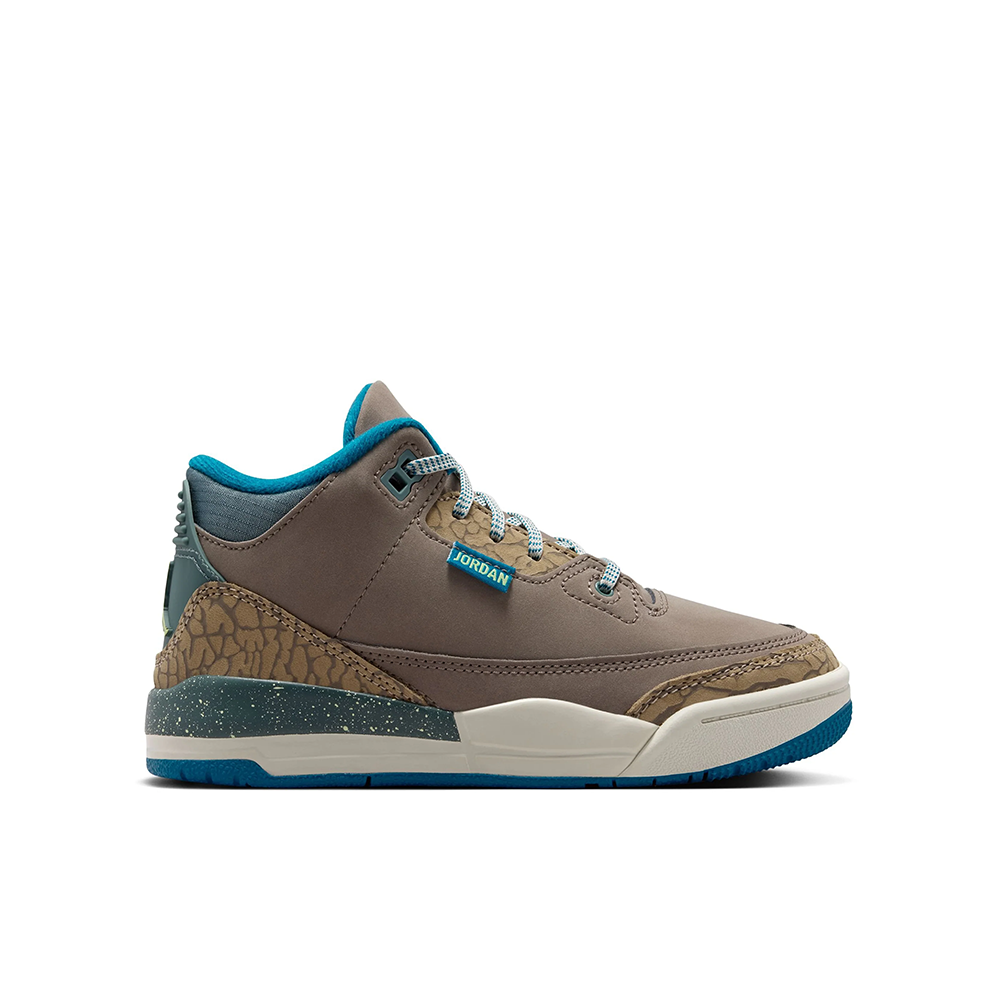 Preschool Jordan 3 Retro 'We Outside' - IB7064-001