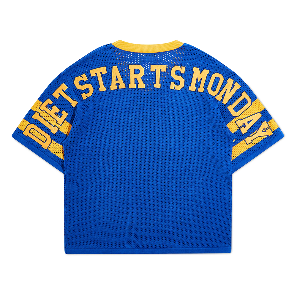 Diet Starts Monday Knit Jersey-Blue/Yellow-DSM-PS25-014