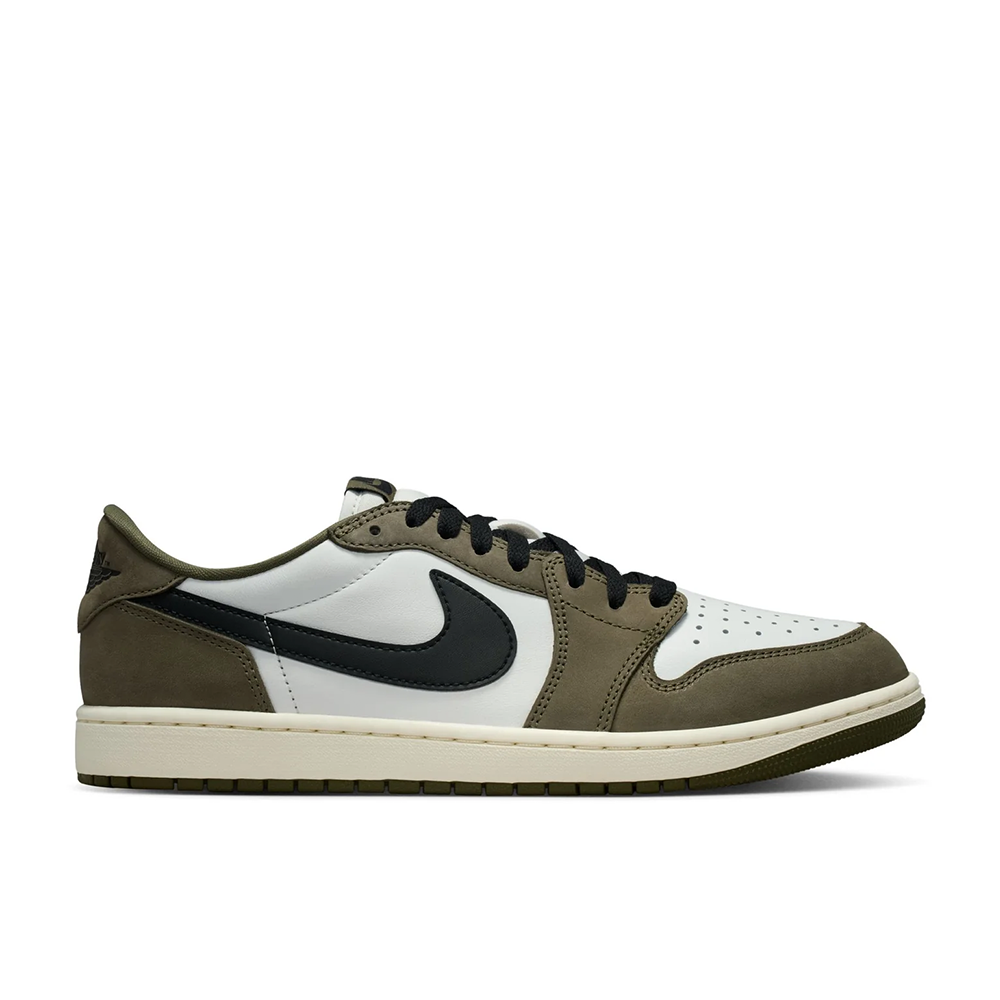 Men's Air Jordan 1 Retro Low OG 'Medium Olive' - HQ6998-200