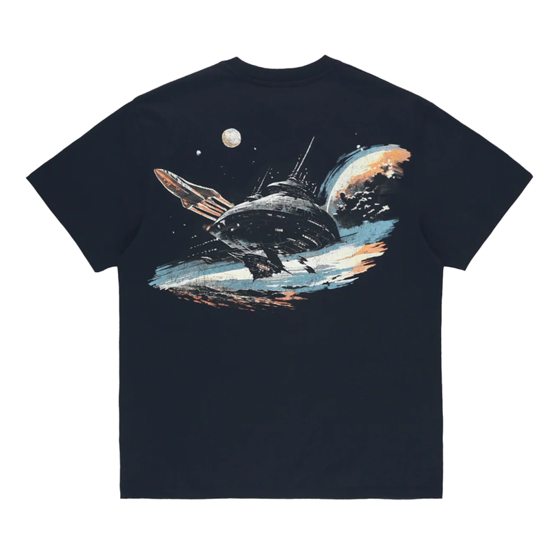 Billionaire Boys Club BB Space Runner SS Knit (Oversized Fit)-Black-851-1308