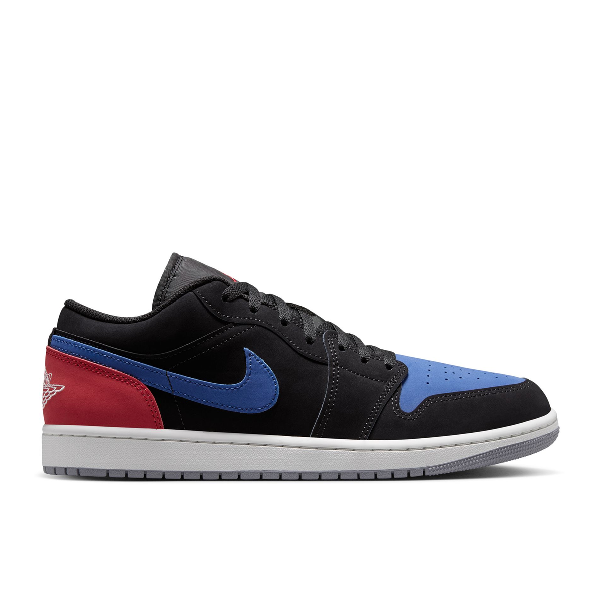 Men's Air Jordan 1 Low 'Black Summit/True Blue' - 553558-049