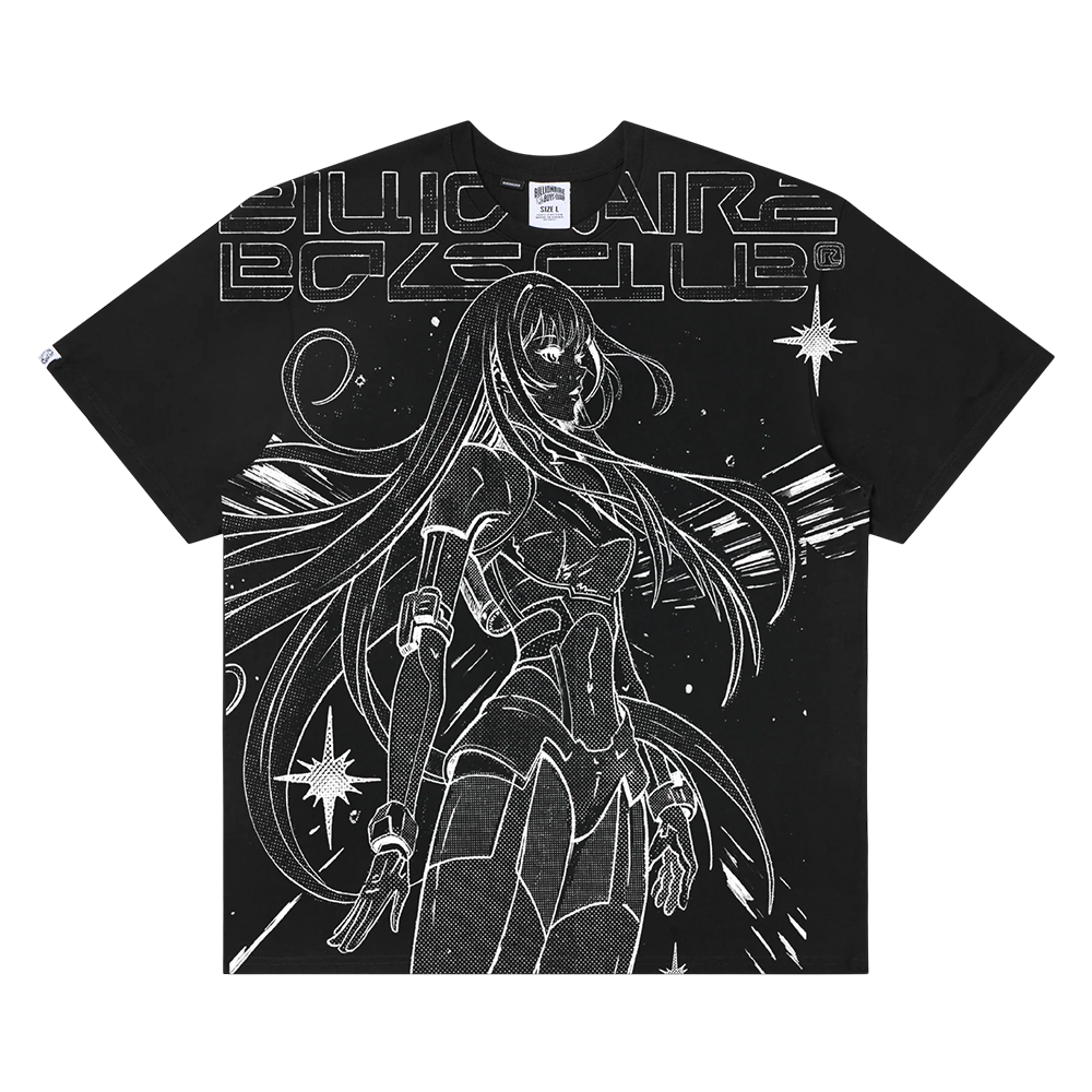 Billionaire Boys Club BB Anime SS Knit (Oversized)-Black-851-3311