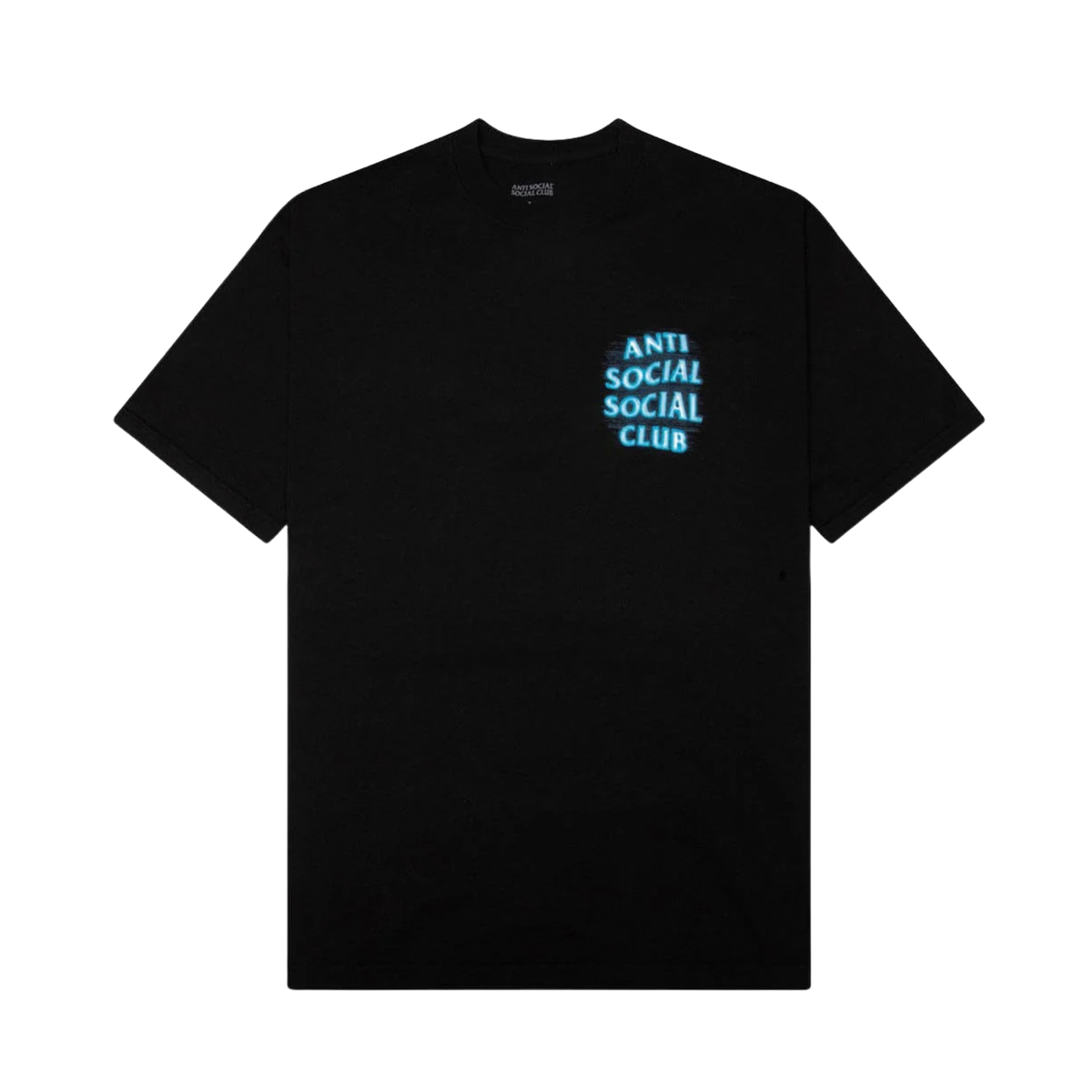 Anti Social Social Club Glow In The Dark Tee-Black - ASSCFW26SS05