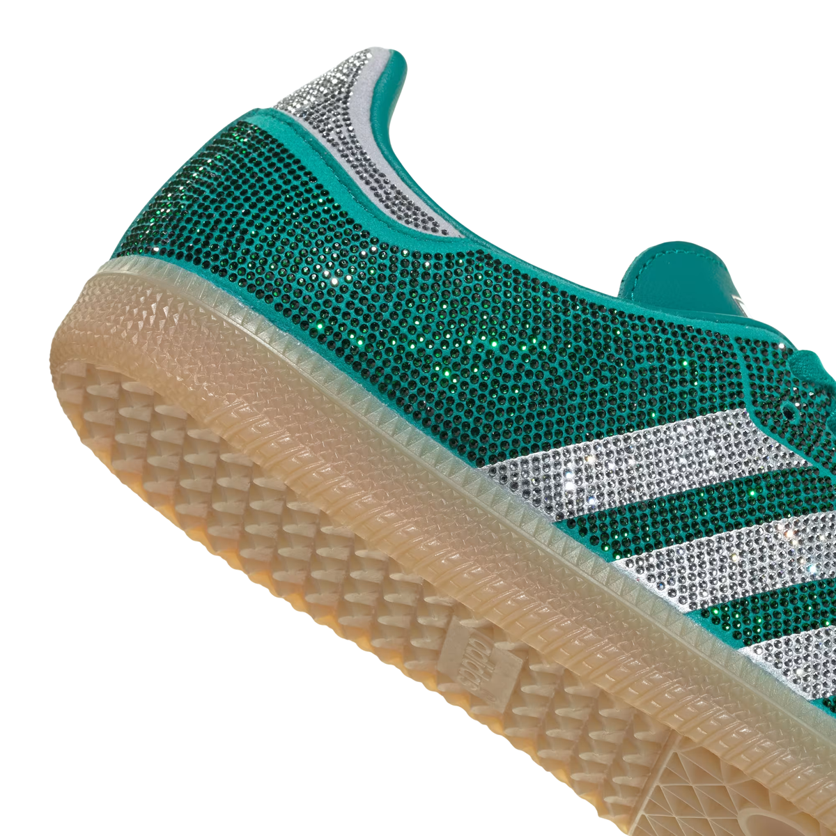 Women's adidas Samba OG 'Equipment Green/Rhinestone' - KJ7489