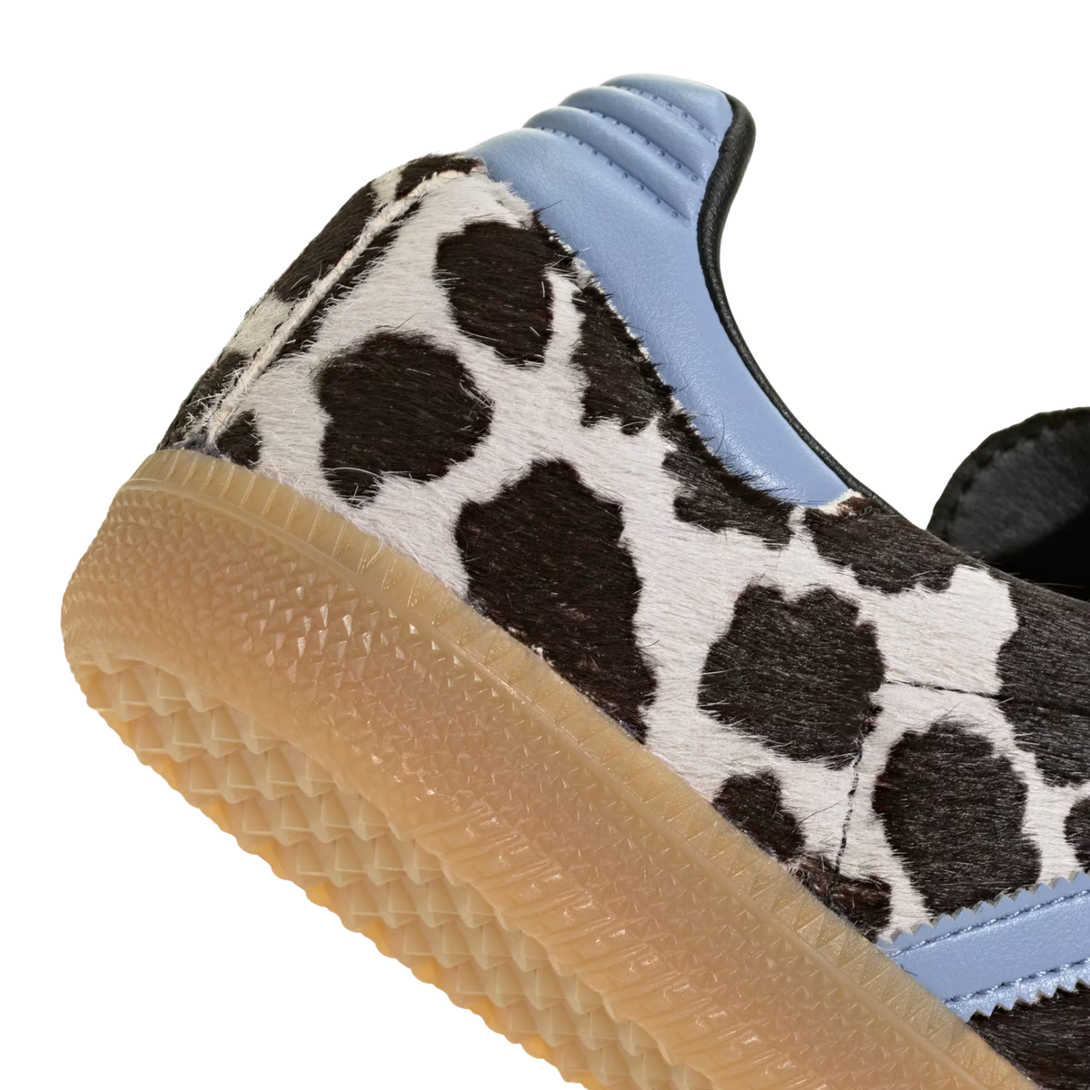 Women's Adidas Samba OG 'Cow Print Chalk Blue' - KJ7448