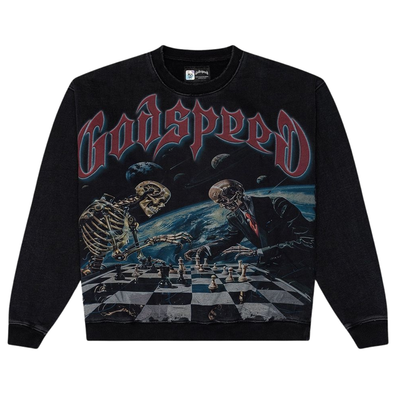 Godspeed Checkmate Sweatshirt - Black
