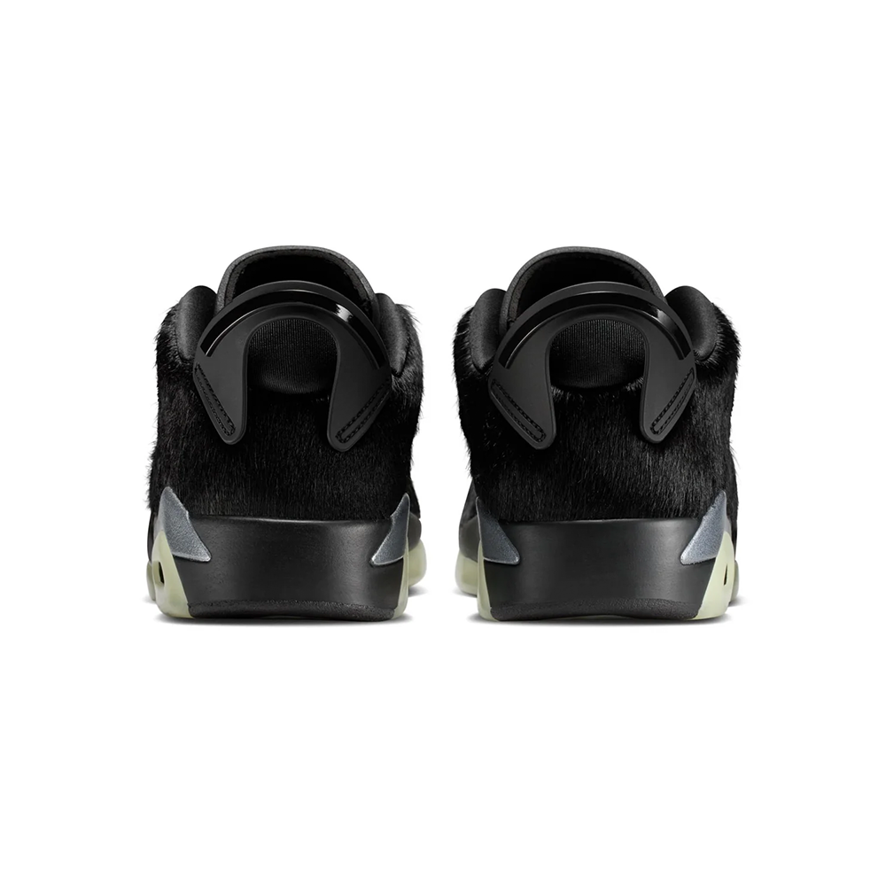 Women's Air Jordan 6 Retro Low 'Blackout' - IO9786-001