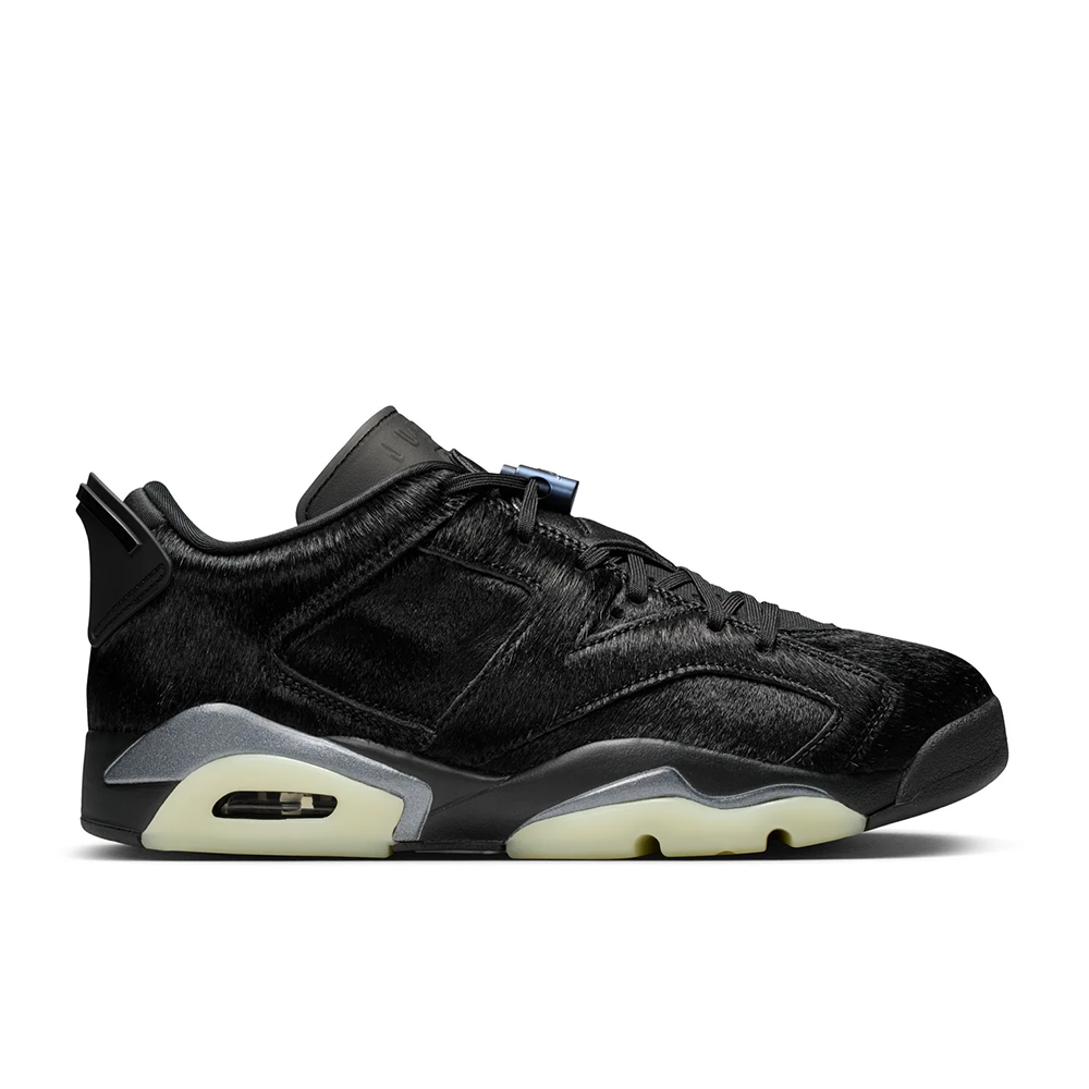 Women's Air Jordan 6 Retro Low 'Blackout' - IO9786-001