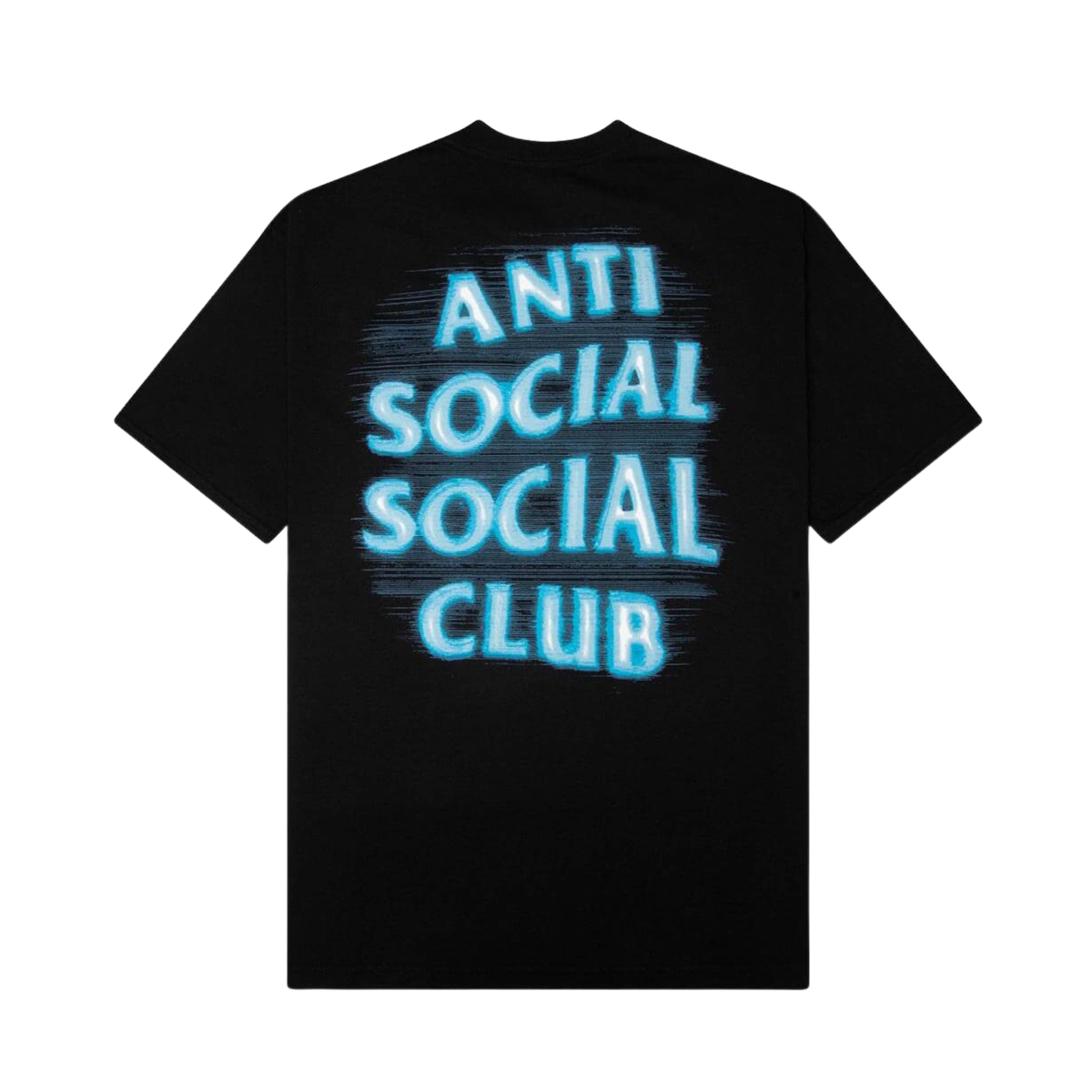 Anti Social Social Club Glow In The Dark Tee-Black - ASSCFW26SS05