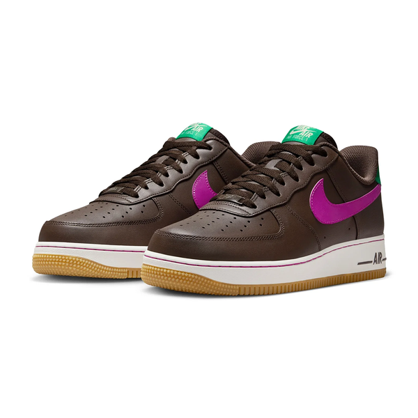 Men's Nike Air Force 1 Low 'Baroque Brown/Vivid Purple' - IM2368-237