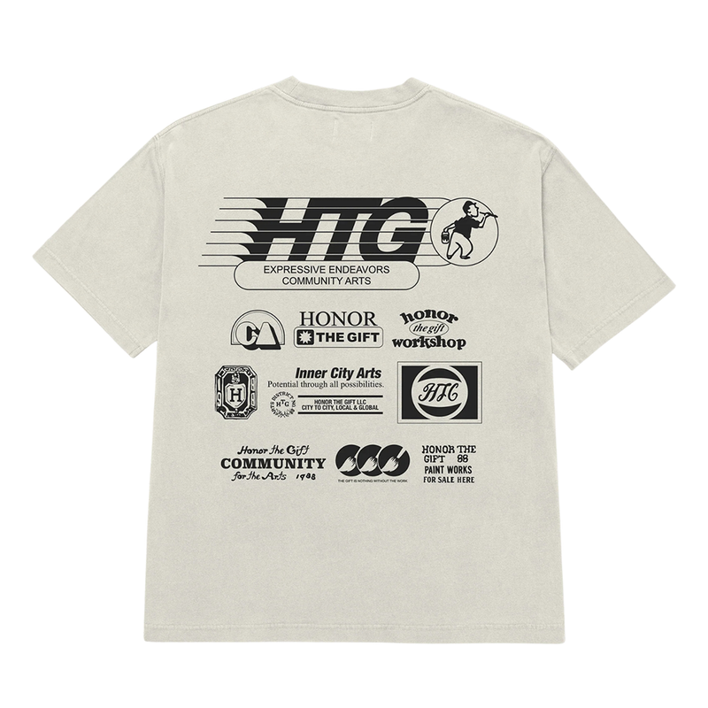 Honor The Gift Paint Works Shirt - Bone - HTG250394
