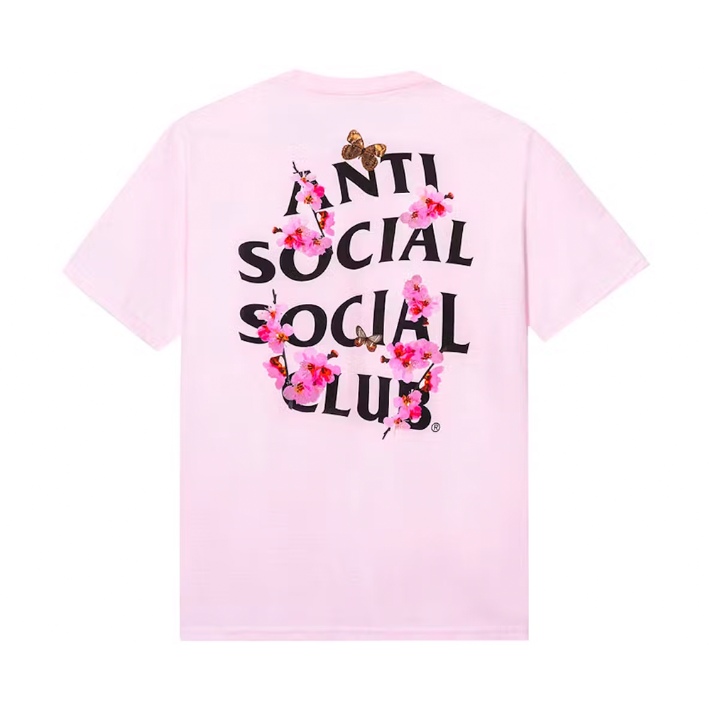 Anti Social Social Club Kkotch Tee -Pink -ASSC24WSSS08