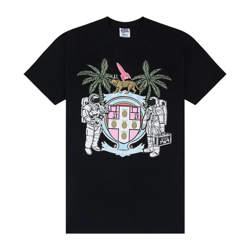 Billionaire Boys Club Bb Crest Ss Tee-Black-841-3208