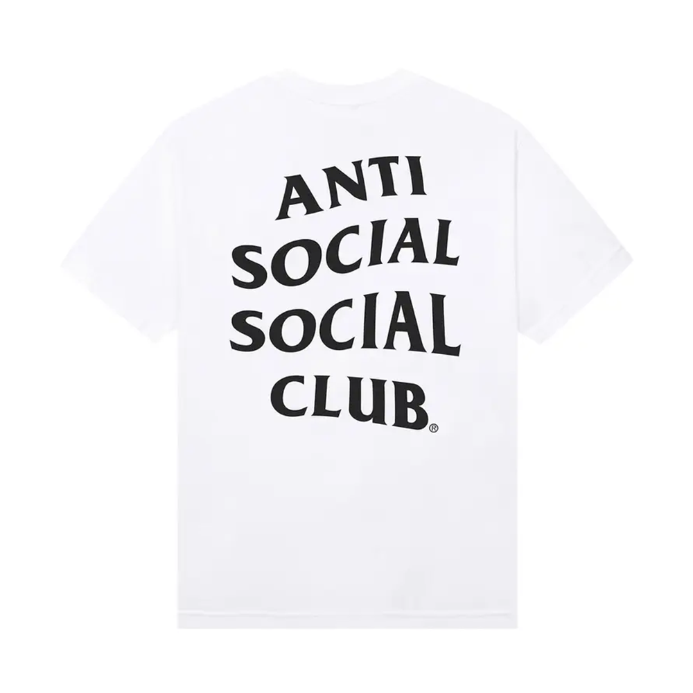 Anti Social Social Club Mind Games Tee -White -ASSC24WSSS14