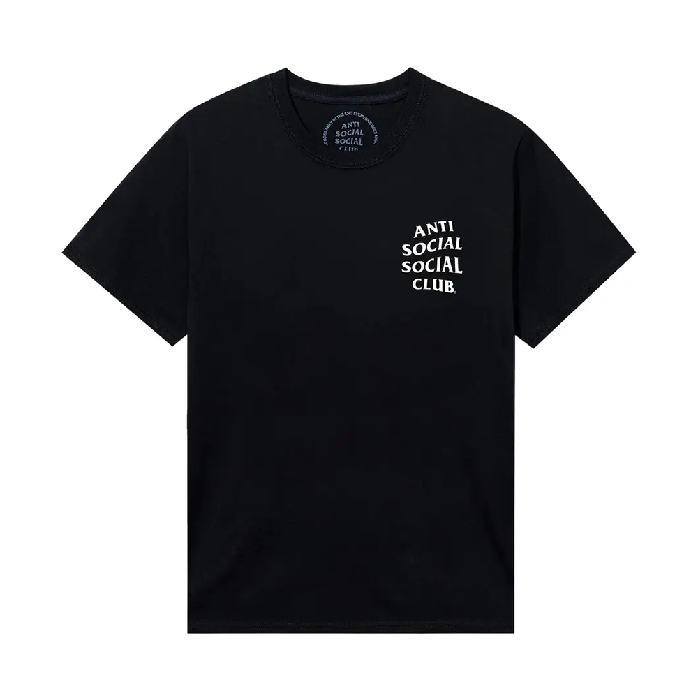 Anti Social Social Club Mind Games Tee -Black -ASSC24WSSS12