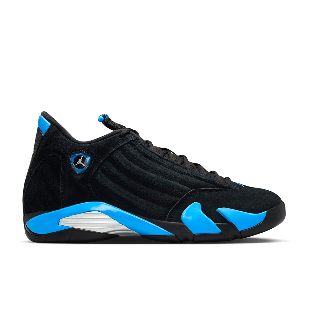 Men's Air Jordan 14 Retro 'Black/University Blue' - 487471-007