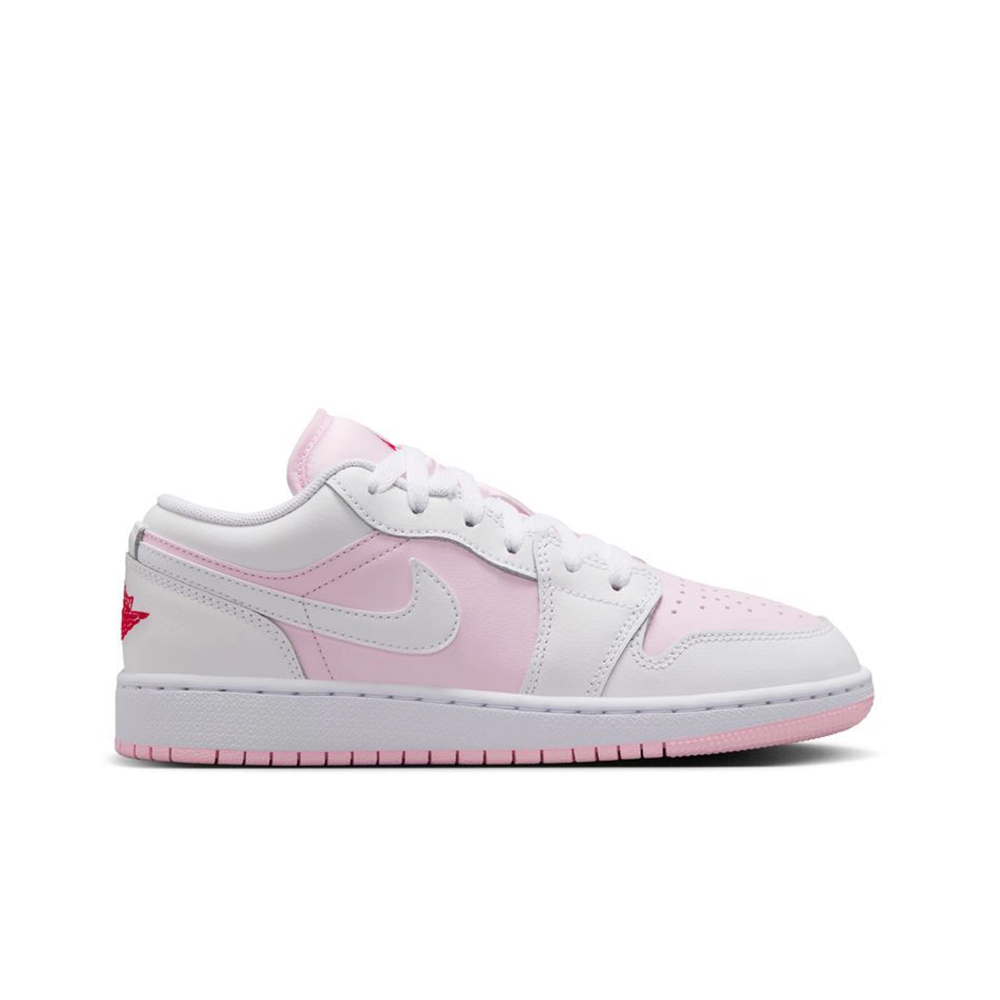 Grade School Air Jordan 1 Low 'Pink Foam' - 553560-608