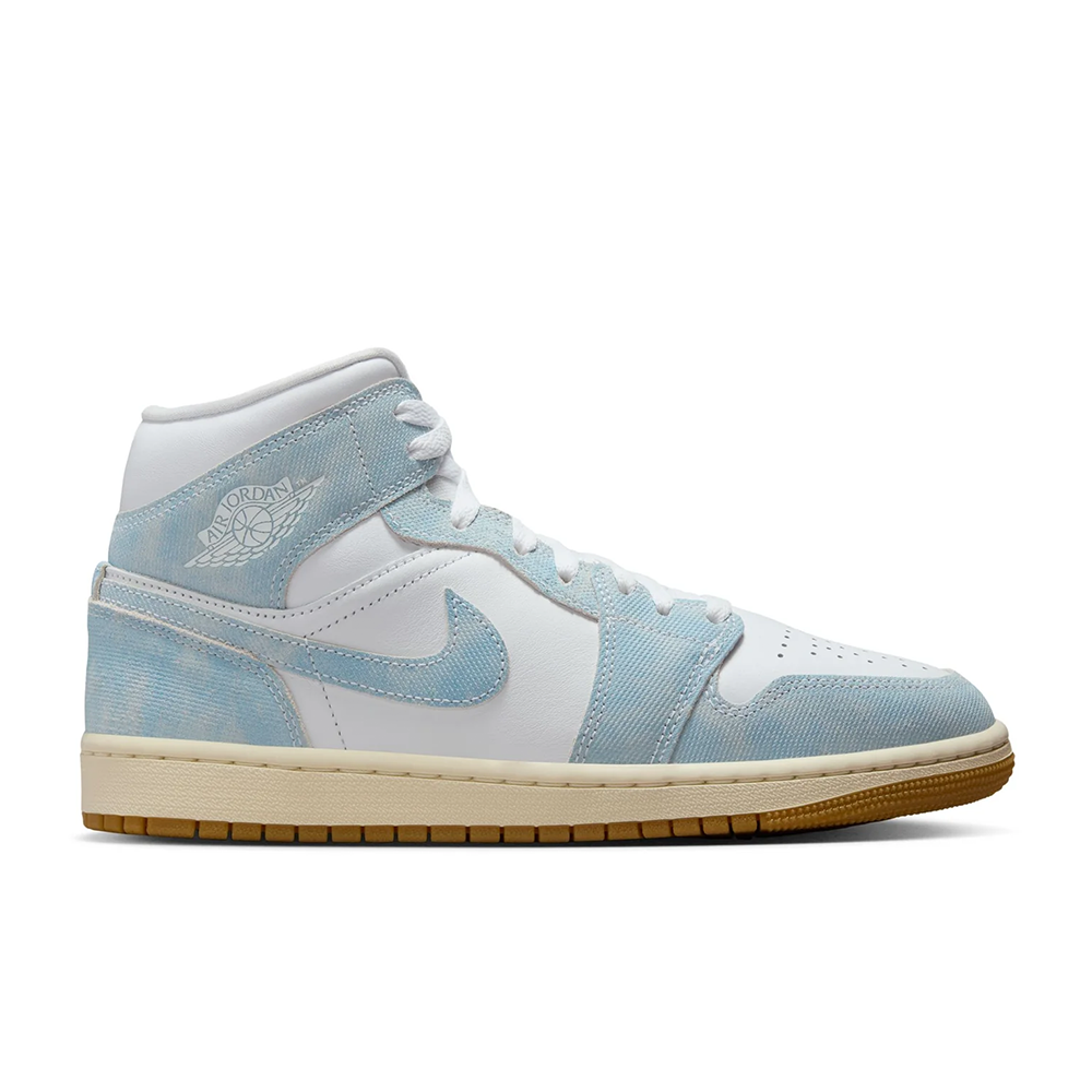 Women's Air Jordan 1 Mid SE 'Denim' - HQ2005-100