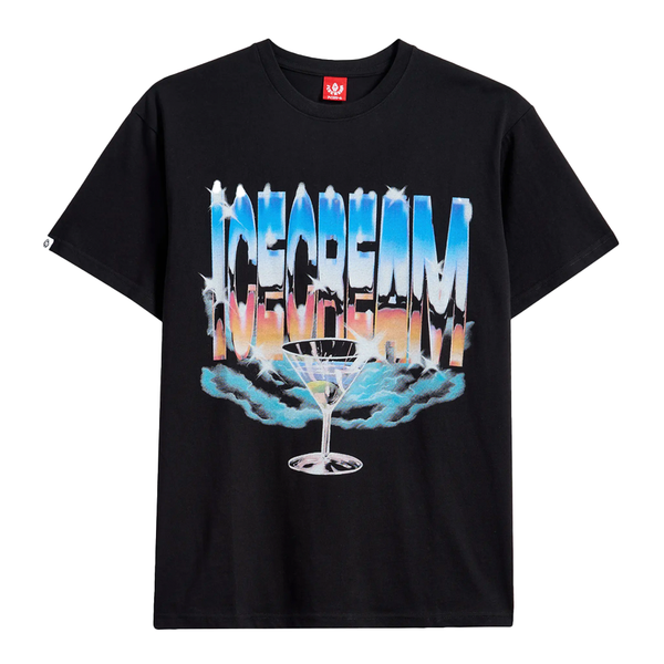 Ice Cream Martini SS Tee-Black-441-9212