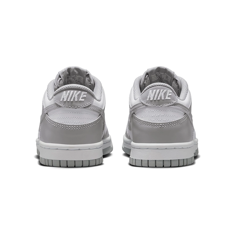 Nike Dunk Low -White/lt Smoke Grey-white-FB9109-123 (GS)
