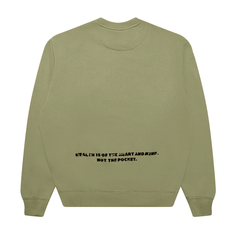 Billionaire Boys Club BB Flight Sweatshirt-Capulet Olive-841-9306