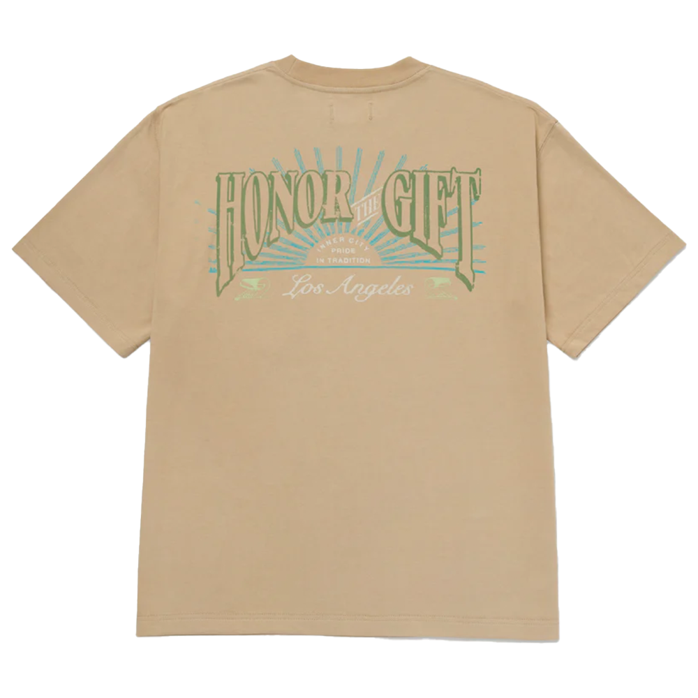 Honor The Gift B-Summer HTG Cigar Label SS Tee-Tan-HTG240245