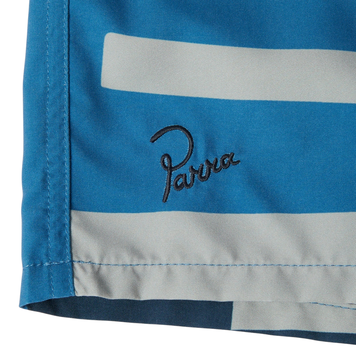 Parra Vertical Forest Swim Shorts-Blue- 54155