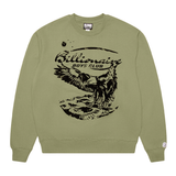 Billionaire Boys Club BB Flight Sweatshirt-Capulet Olive-841-9306