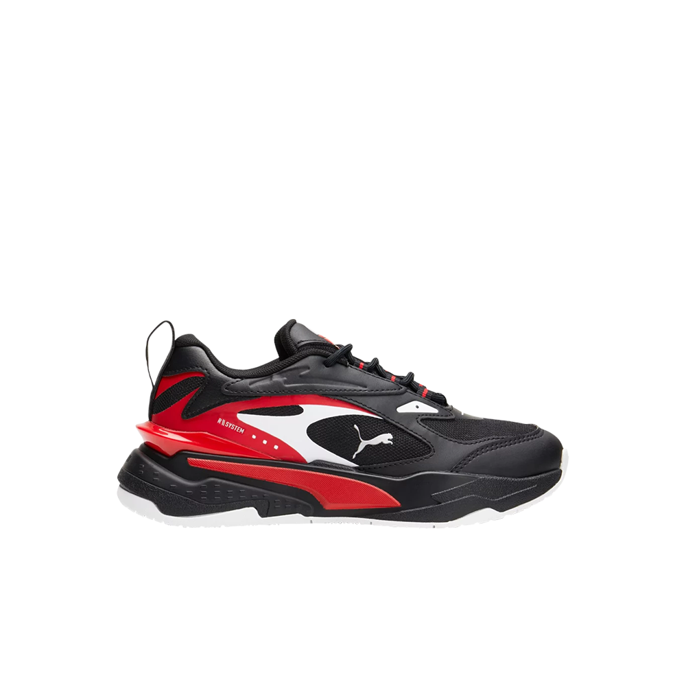 Grade School Puma RS-Fast 'Black/Red' - 383205 01