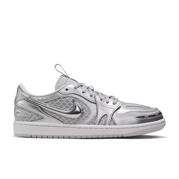 Women's Jordan 1 Low Method of Make 'Metallic Silver' - HQ2186-002