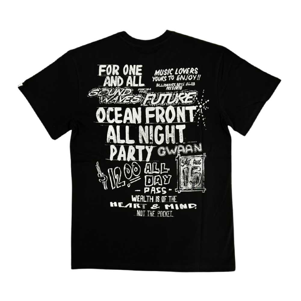 Billionaire Boys Club BB Partay SS Tee-Black-851-6206