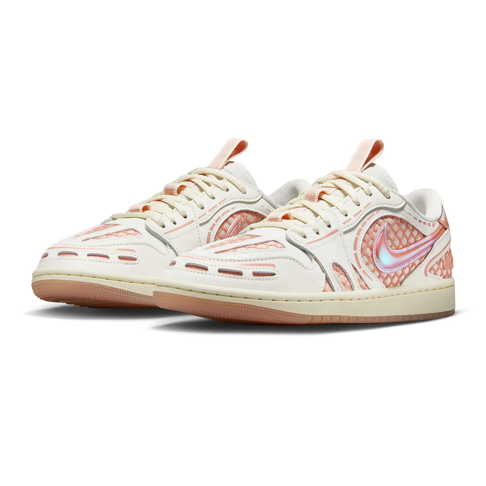 Women's Jordan 1 Low Method of Make 'Sailed Washed Coral' - HQ2186-180