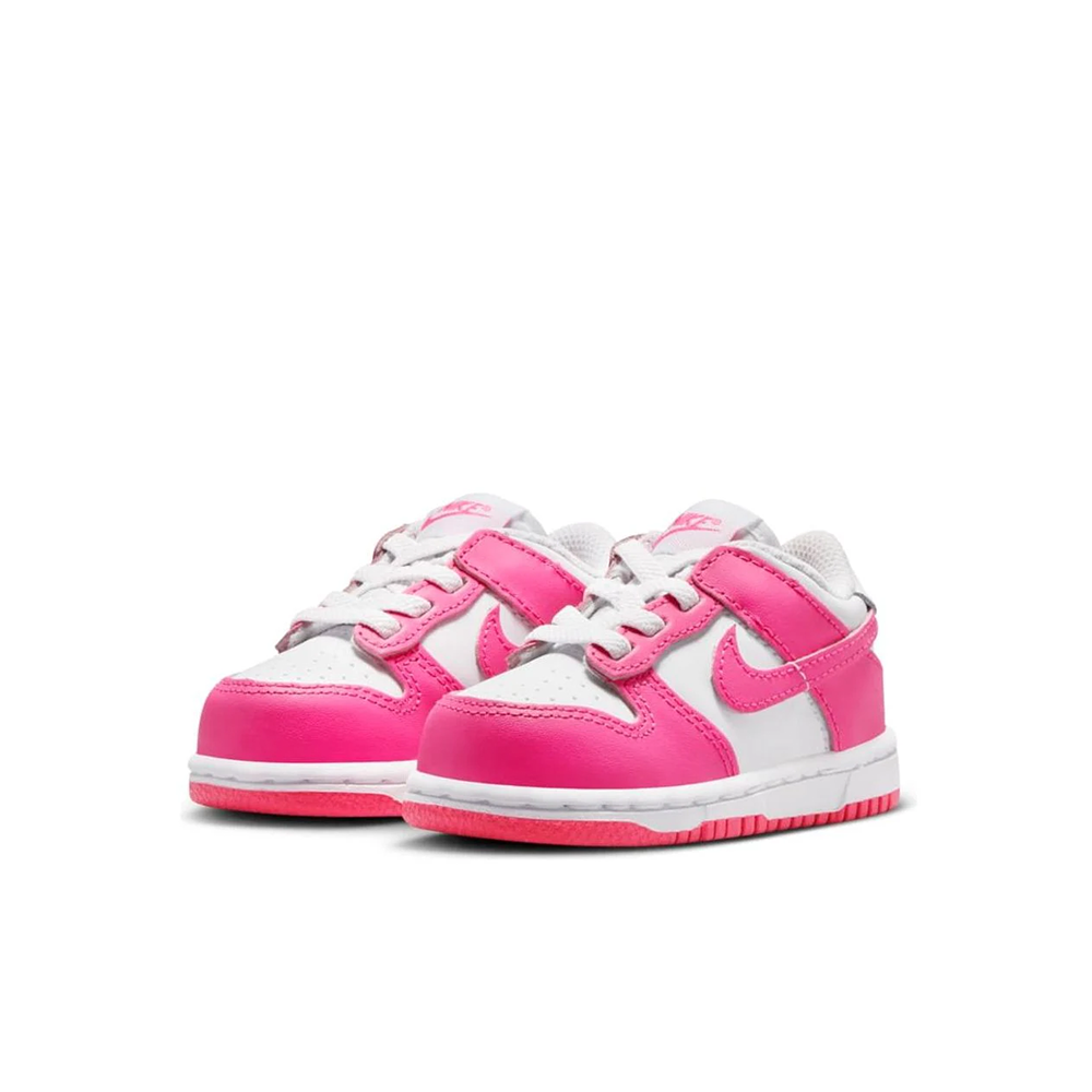 Toddler Nike Dunk Low 'Laser Fuchsia' - FB9107-102