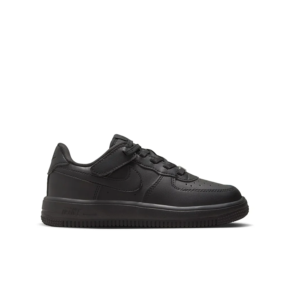 Preschool Nike Force 1 Low Easyon 'Black' - FN0237-001