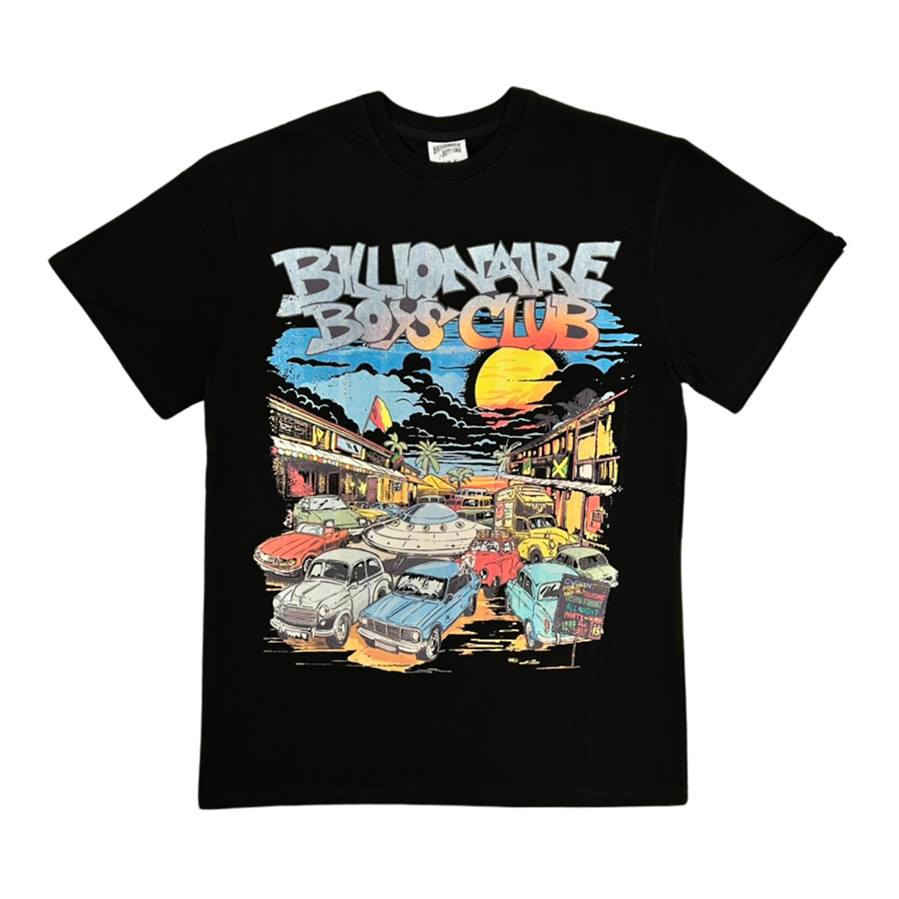 Billionaire Boys Club BB Partay SS Tee-Black-851-6206