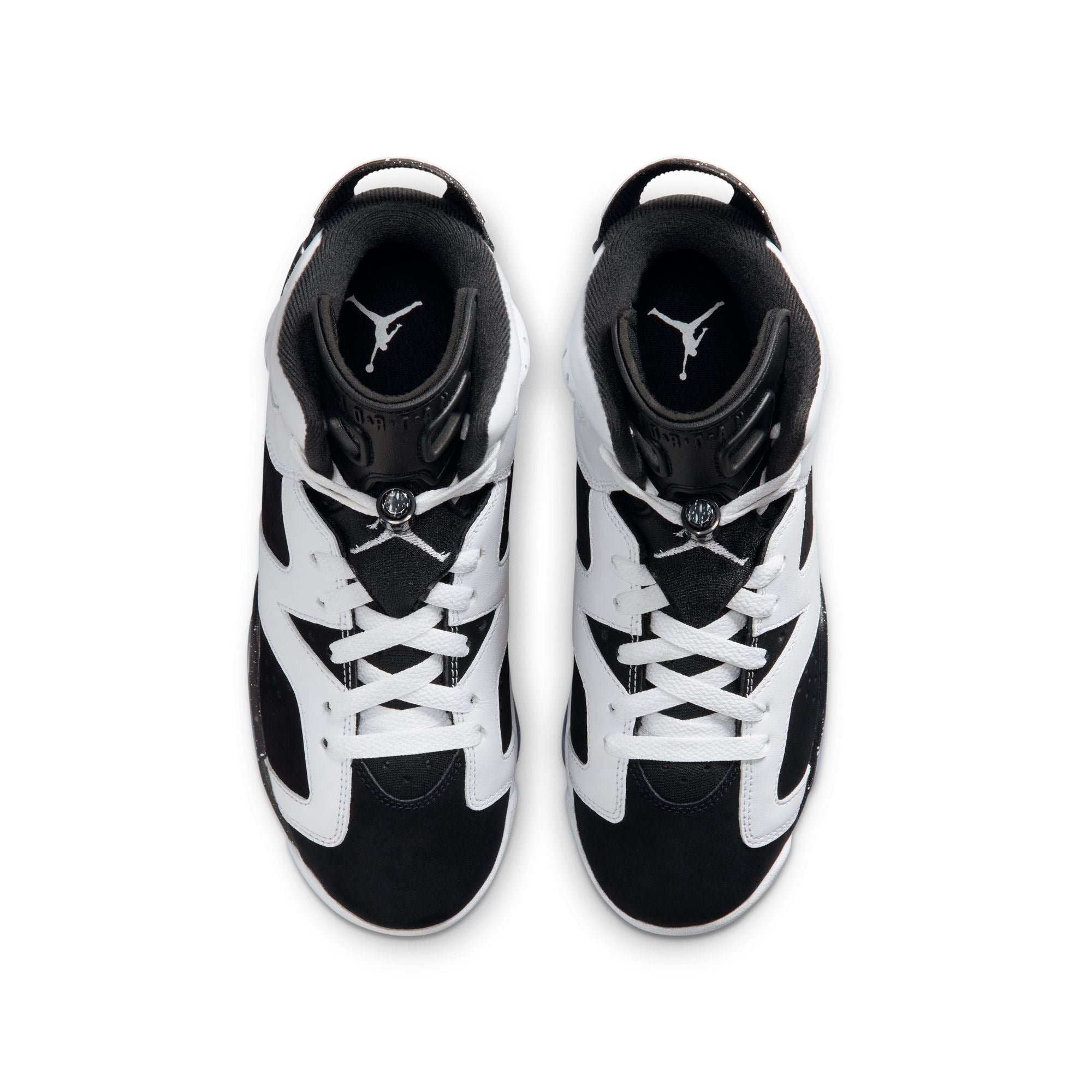 Grade School Air Jordan 6 Retro 'Oreo' -384665-108