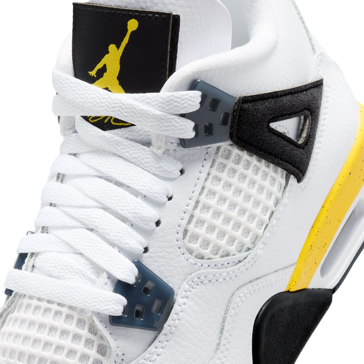 Grade School Air Jordan 4 Retro 'Tour Yellow' - 408452-102