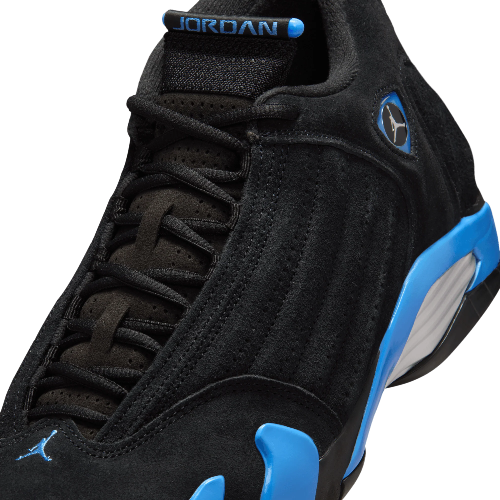 Men's Air Jordan 14 Retro 'Black/University Blue' - 487471-007