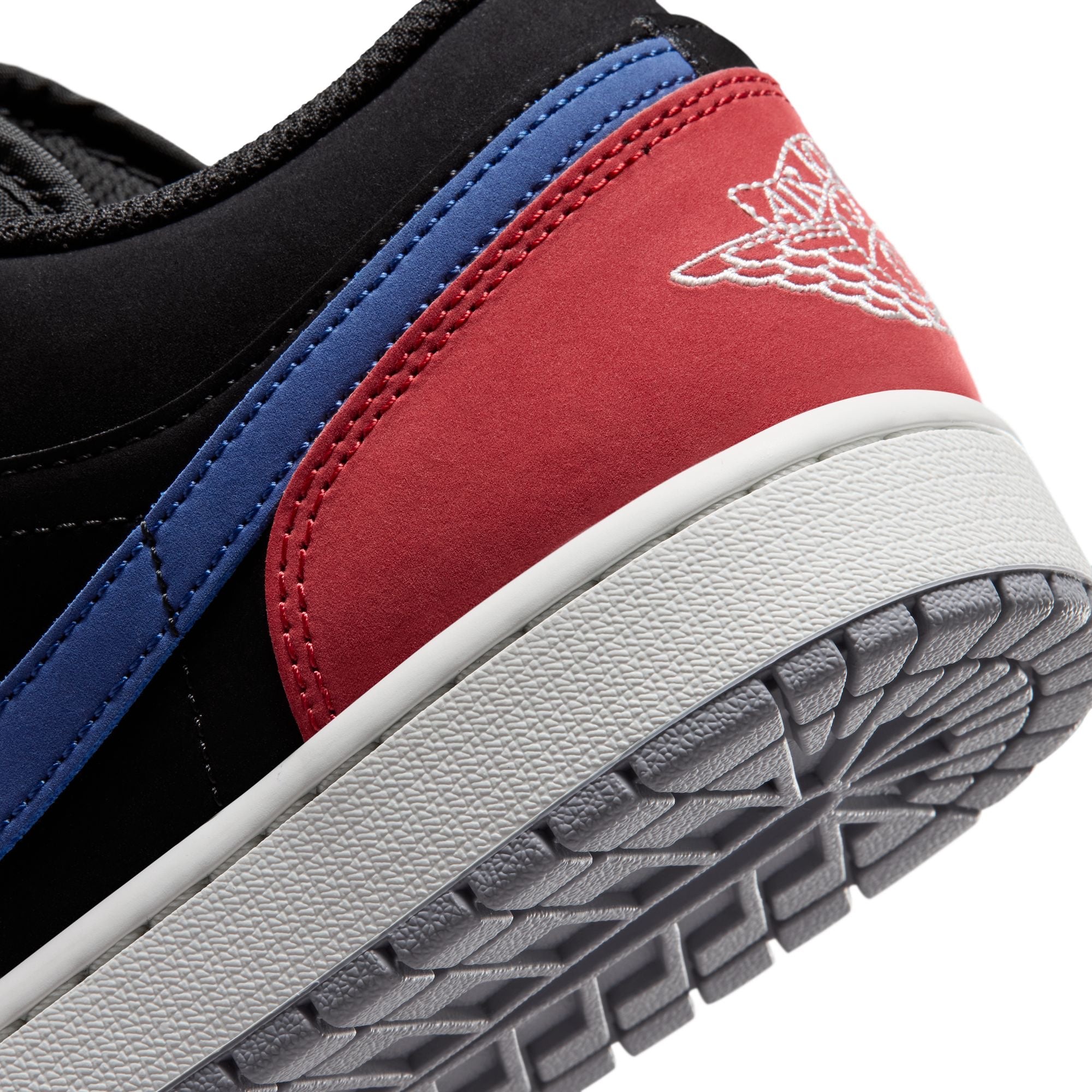 Men's Air Jordan 1 Low 'Black Summit/True Blue' - 553558-049